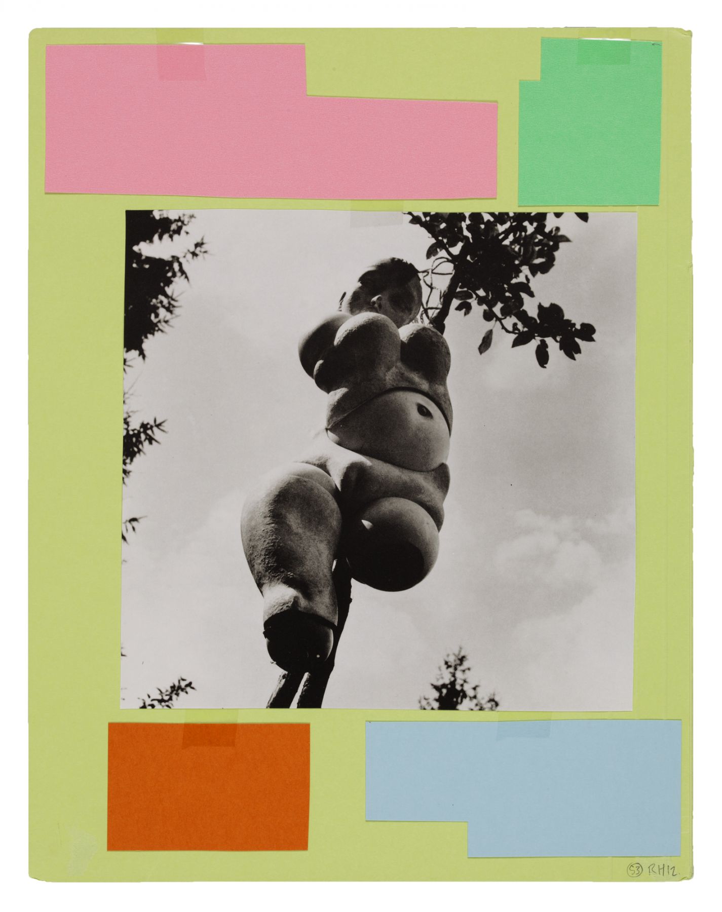 Ankoku 53 (Disbellmered), 2012, Collage