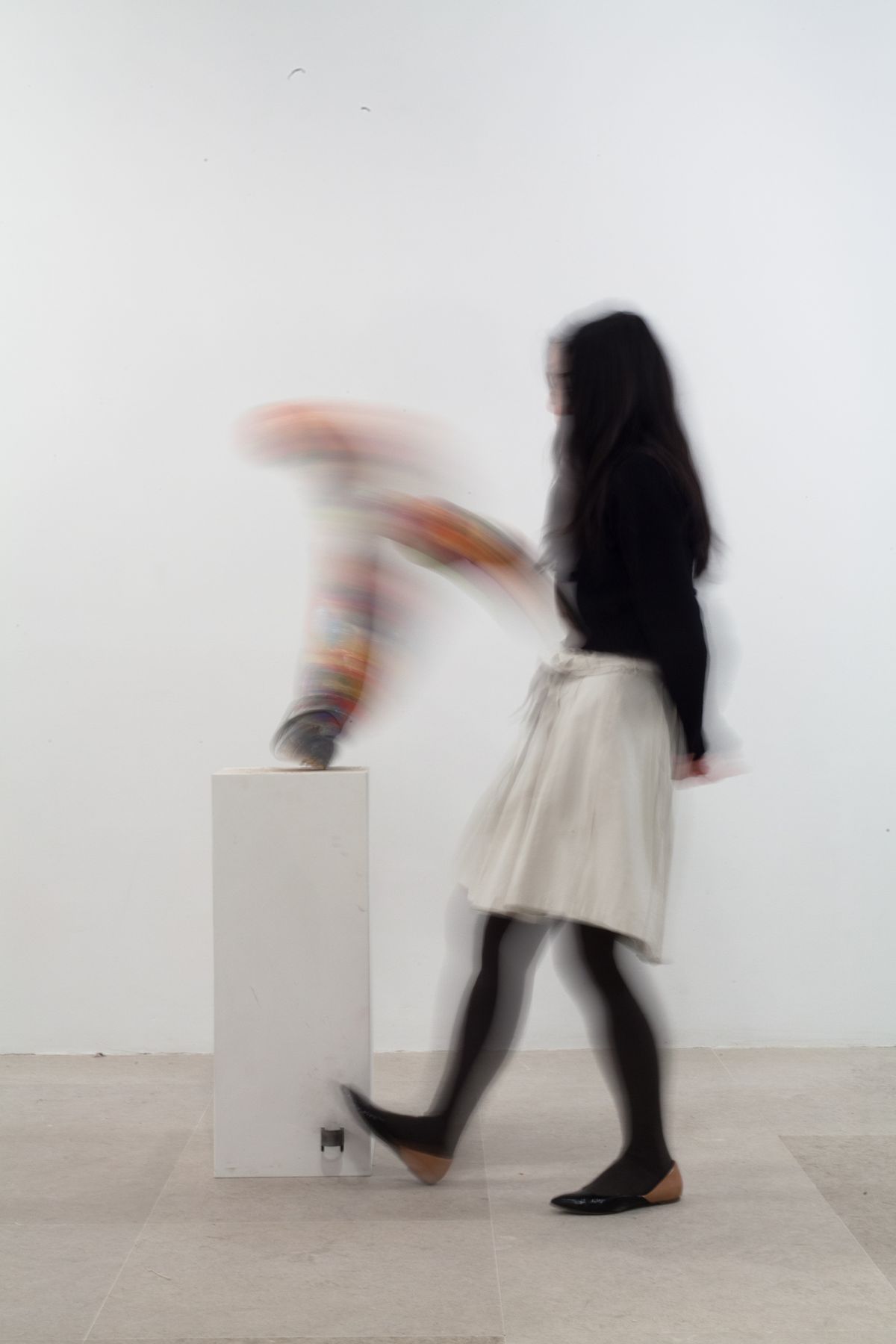 Gelitin, Friday 1137 PM, 2012, Mixed media, 57 x 19 1 / 4 x 23 1/2 inches