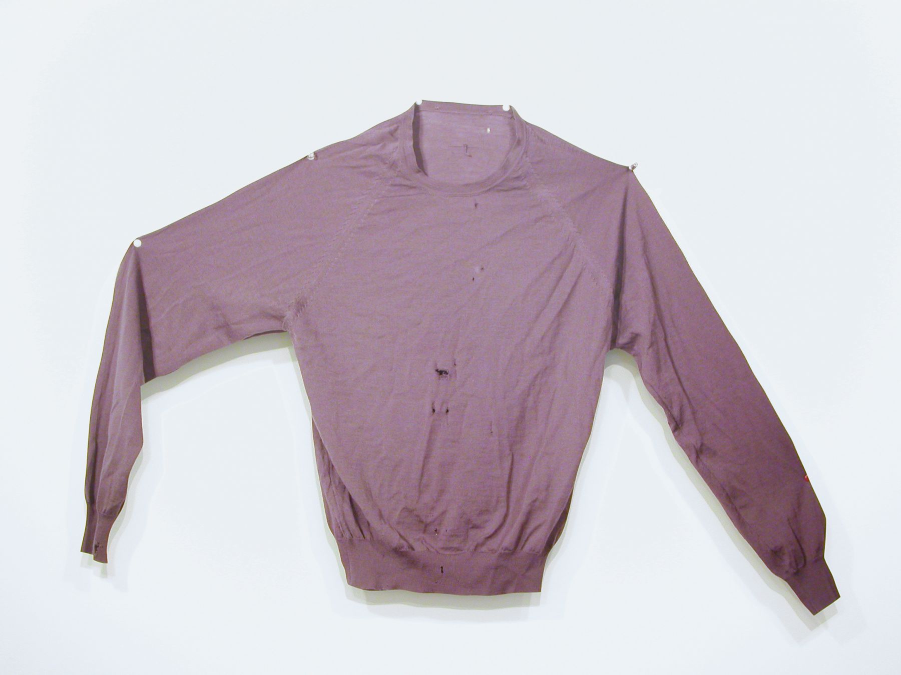 Jim Drain, Untitled (100% pure silk), 2007, C-print, Mounted on Aluminum, 23 1/4 x 21 x 1 inches