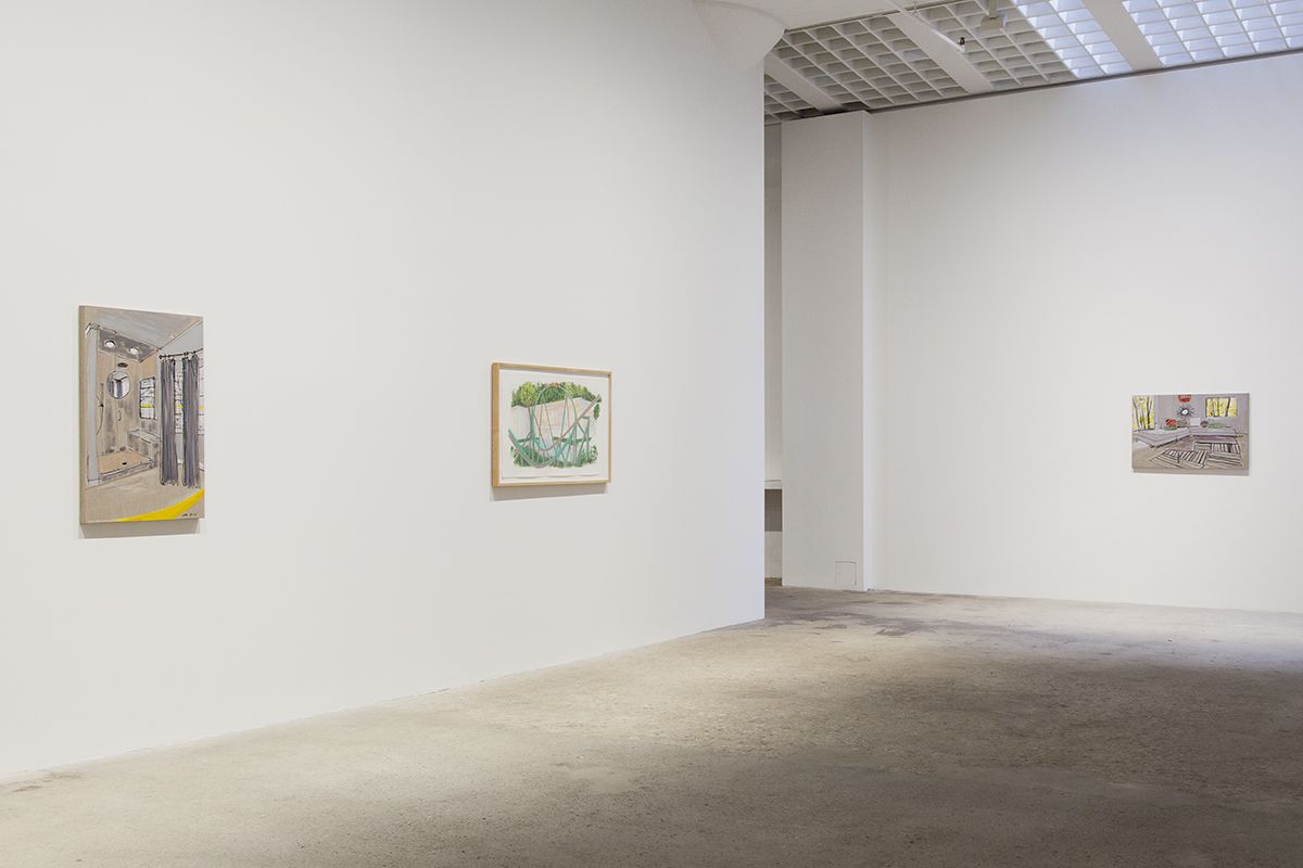 Installation view, Telemetry, Greene Naftali, New York, 2016