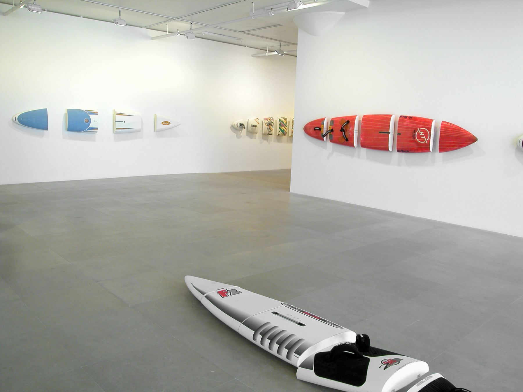 Michael Krebber, Installation view, Greene Naftali, New York, 2008