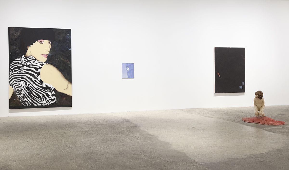 Installation view, Infected Foot, Greene Naftali, 2017