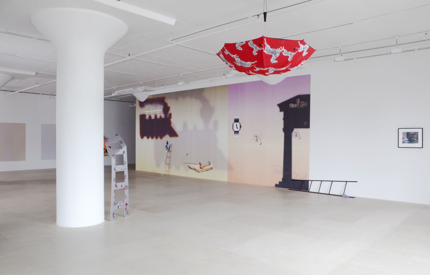 Helen Marten, Installation view, Greene Naftali, New York, 2011