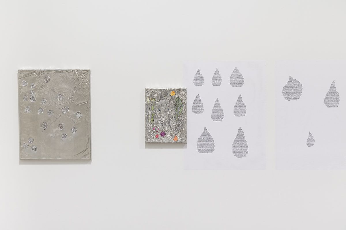 Josef Strau, Installation view, Tears and New Tears, Greene Naftali, New York, 2018