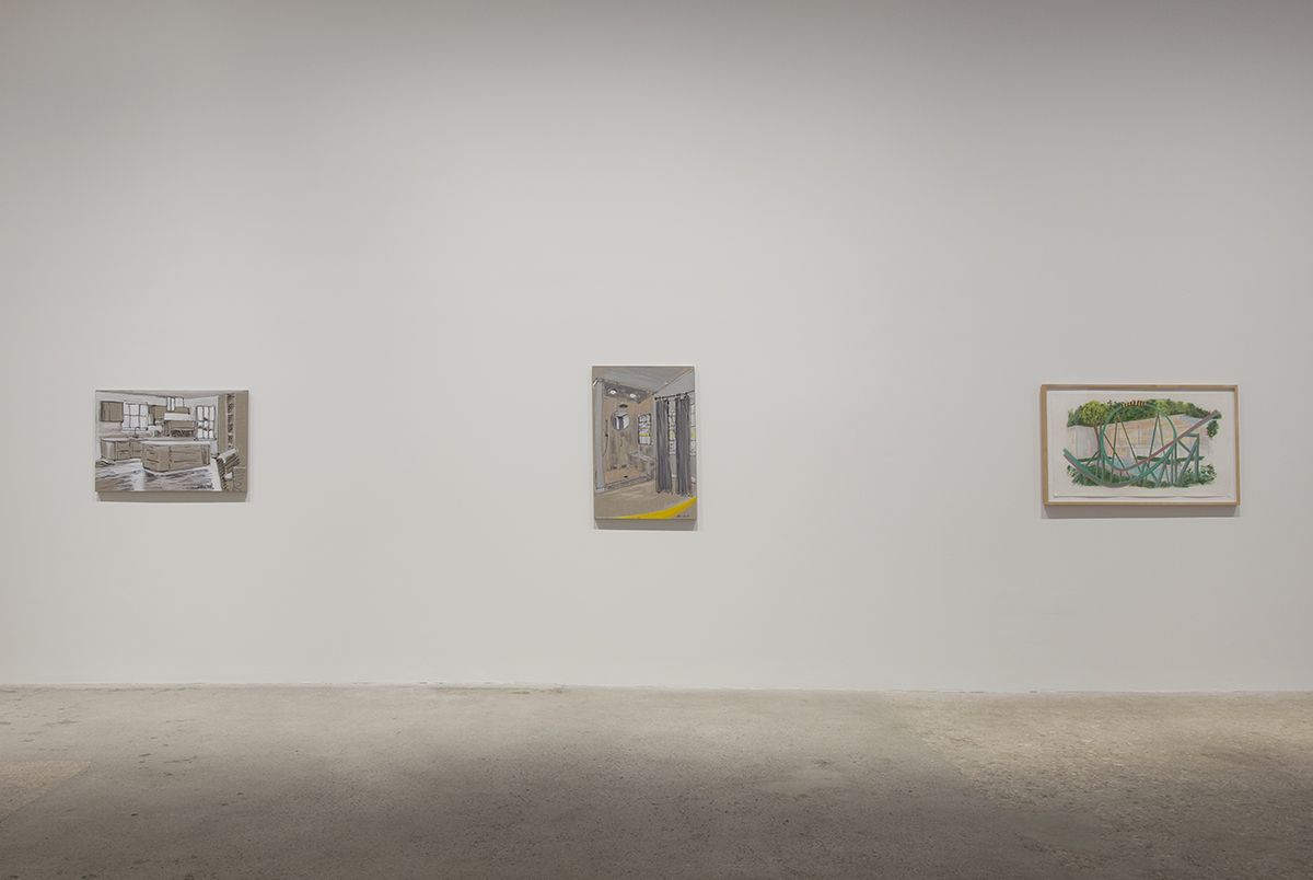 Installation view, Telemetry, Greene Naftali, New York, 2016
