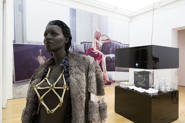 Bernadette Corporation, installation view, Bernadette Corporation: 2000 Wasted Years, ICA, London, 2013