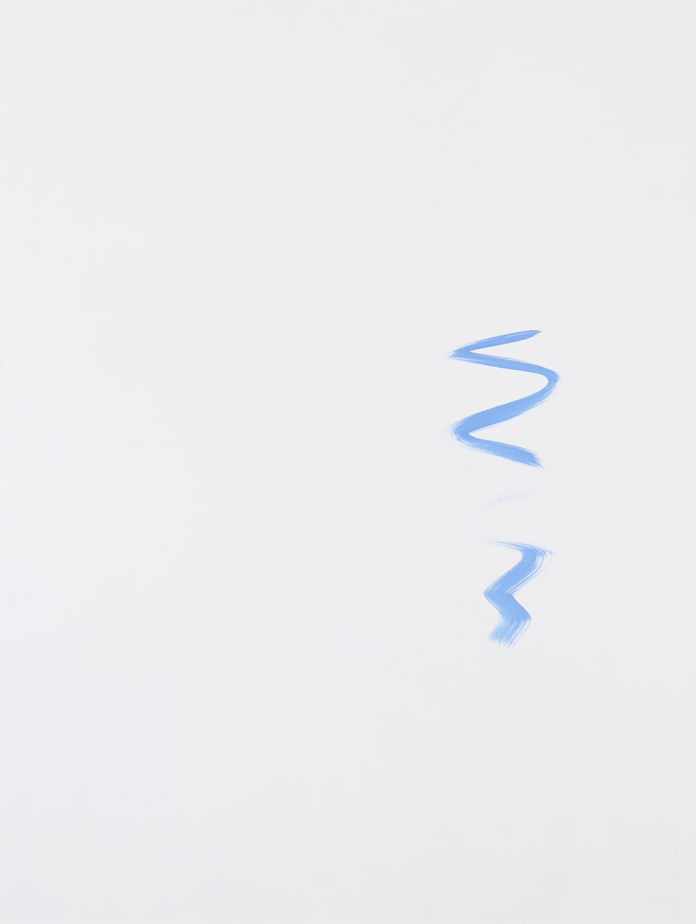 Michael Krebber MK.299, 2015 Acrylic on canvas 78 3/4 x 59 1/8 inches (200 x 150.2 cm)