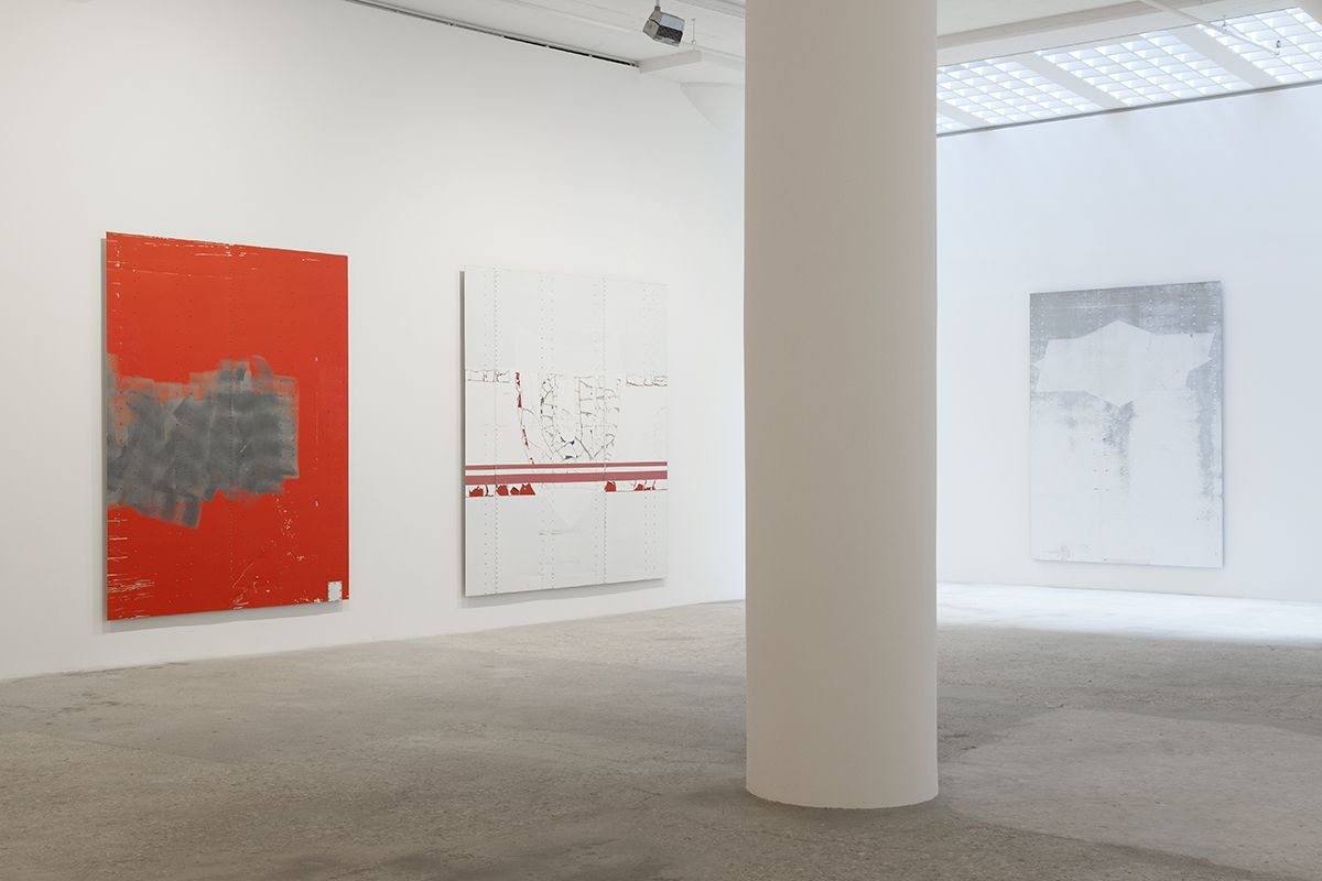 Installation view, Greene Naftali, New York, 2014