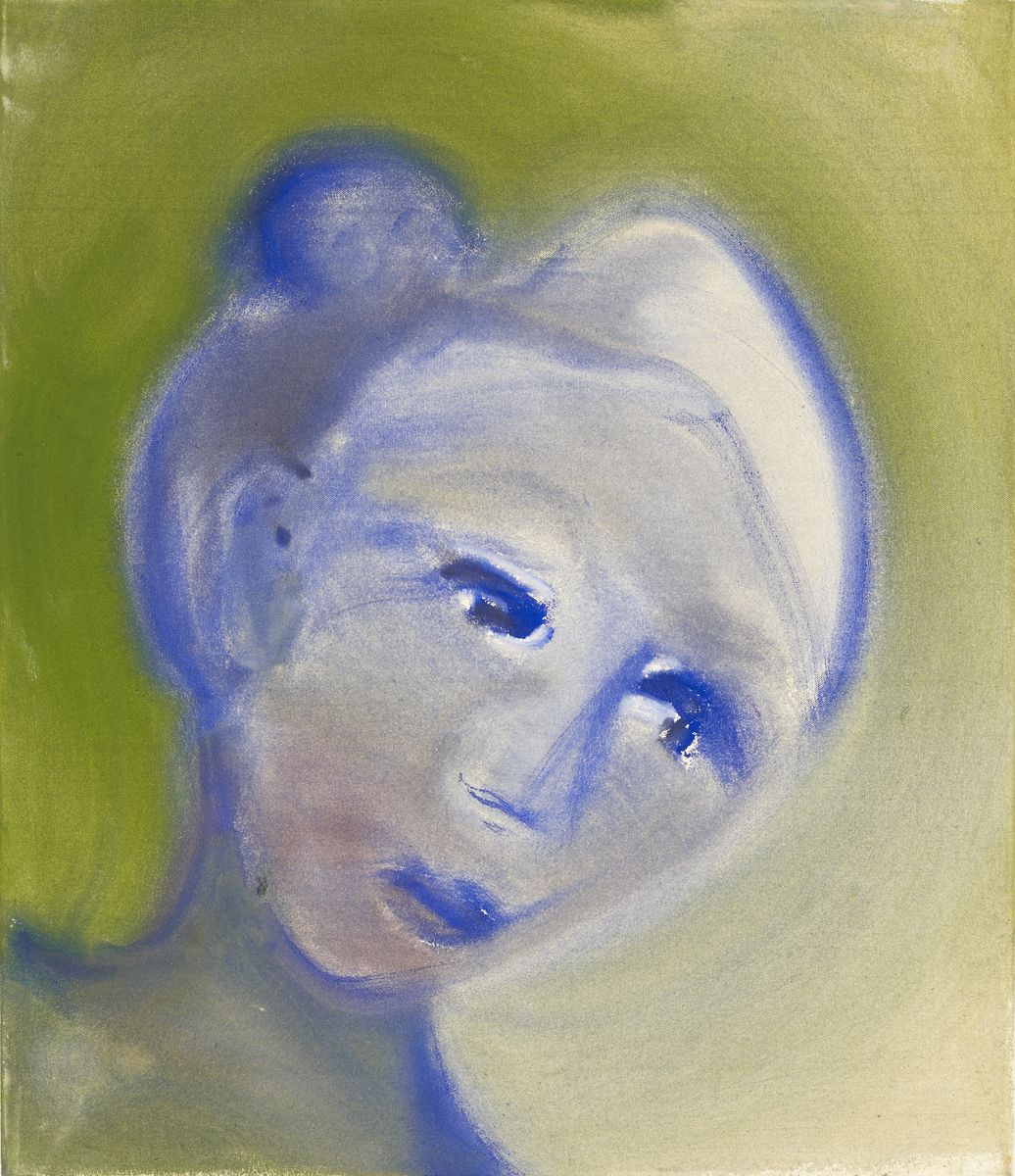 Sophie von Hellermann, Untitled (Cold as a Witch's Tit), 2013, Pigment and acrylic emulsion on canvas, 28 x 24 inches