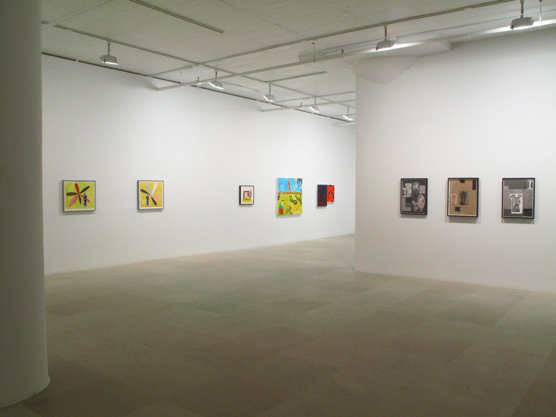 Installation view, Greene Naftali, New York, 2009