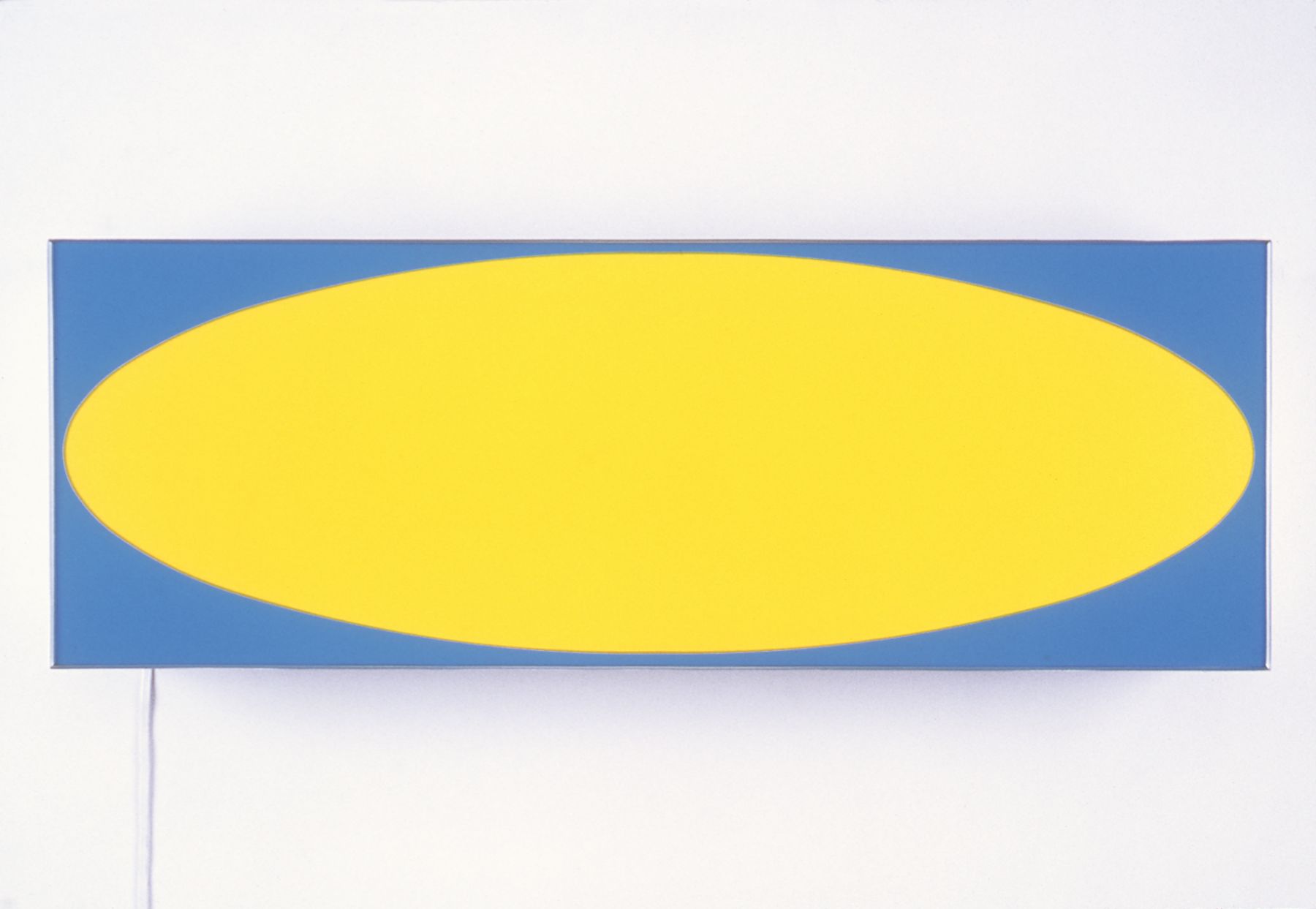 Daniel Pflumm IKEA, 1999 Lightbox 15 1/4 x 43 1/2 x 5 1/2 inches (38.7 x 110.5 x 14 cm)
