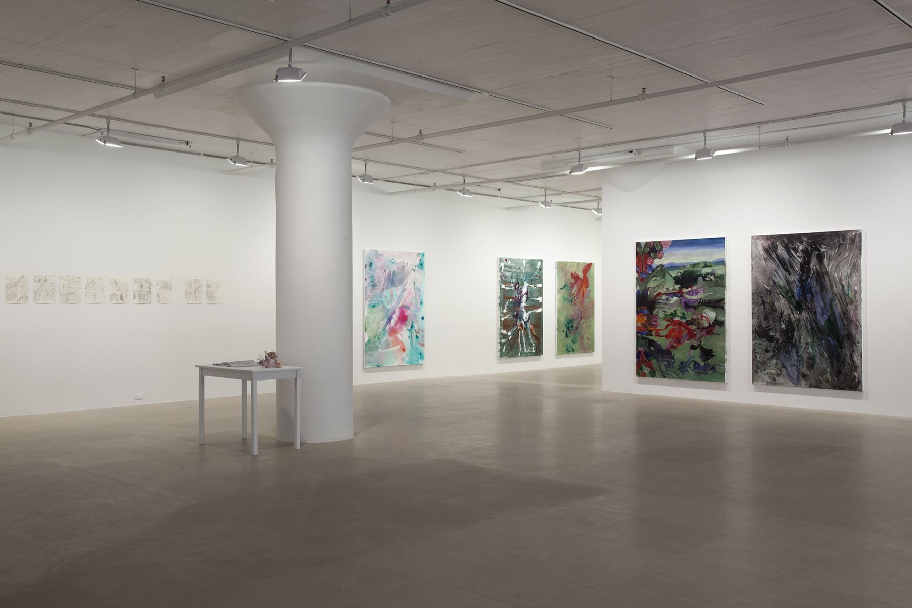 Installation view, Greene Naftali, New York, 2011
