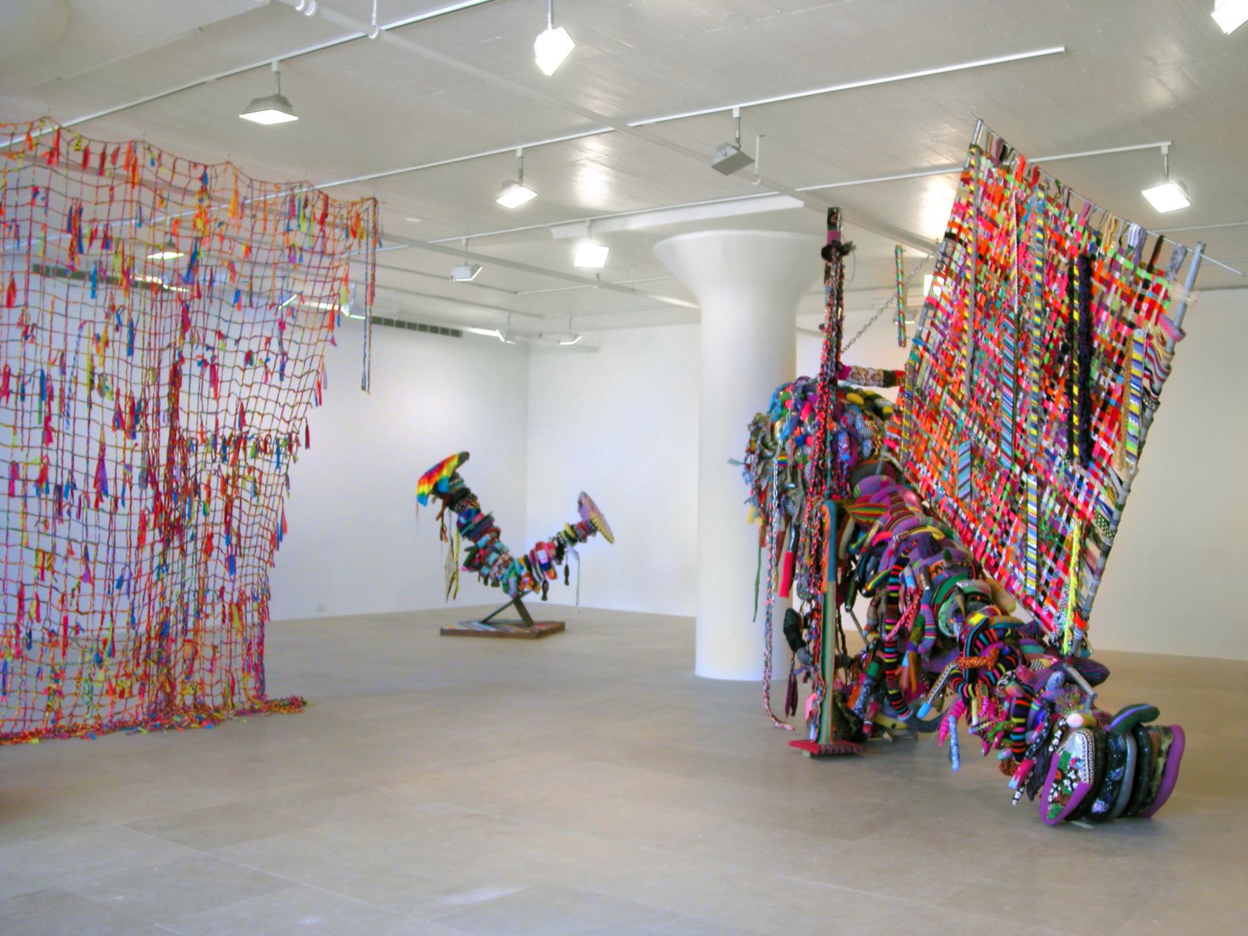 Jim Drain, Installation view, I Would Gnaw on My Hand, Greene Naftali, New York, 2007