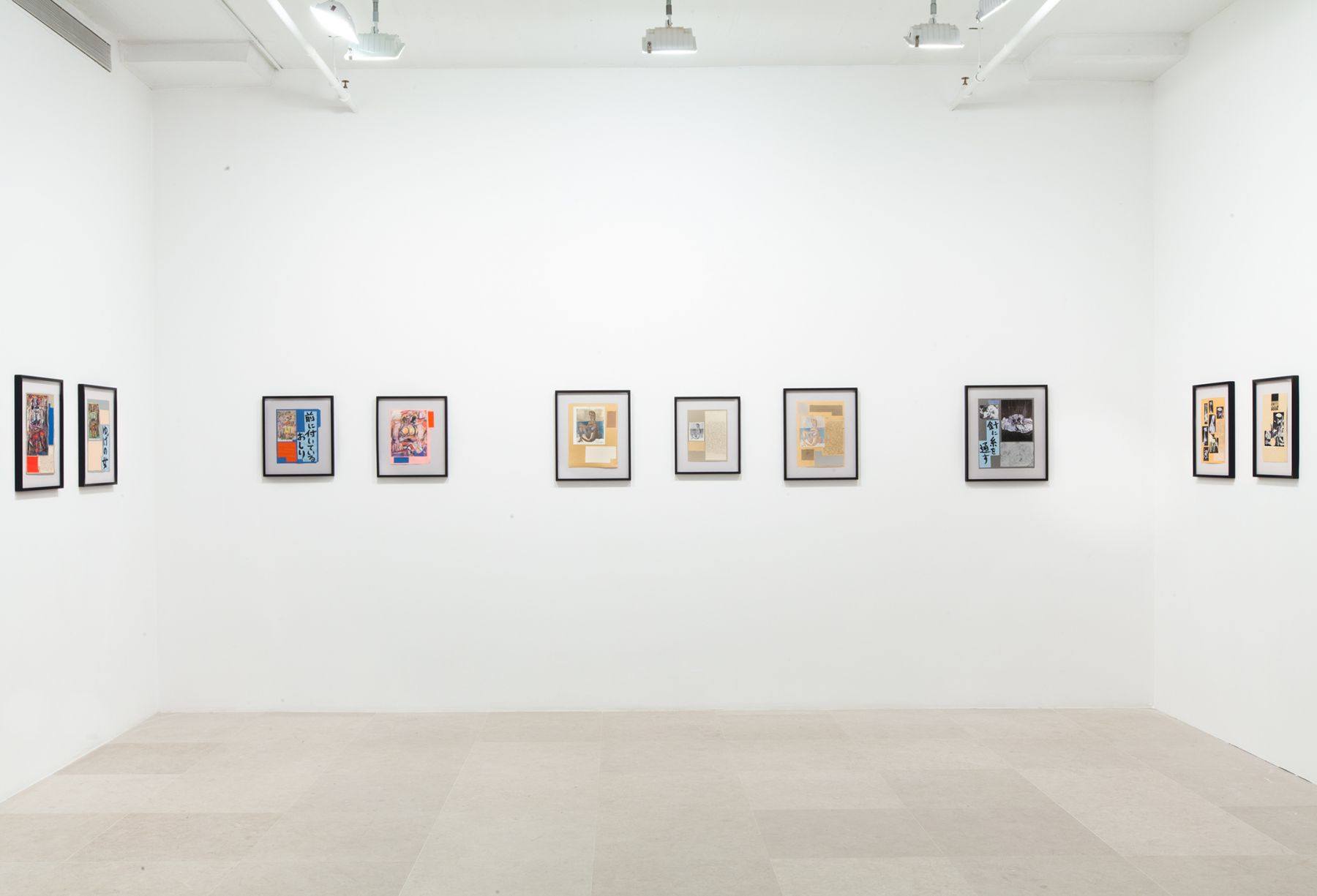 Installation view, Greene Naftali, New York, 2012
