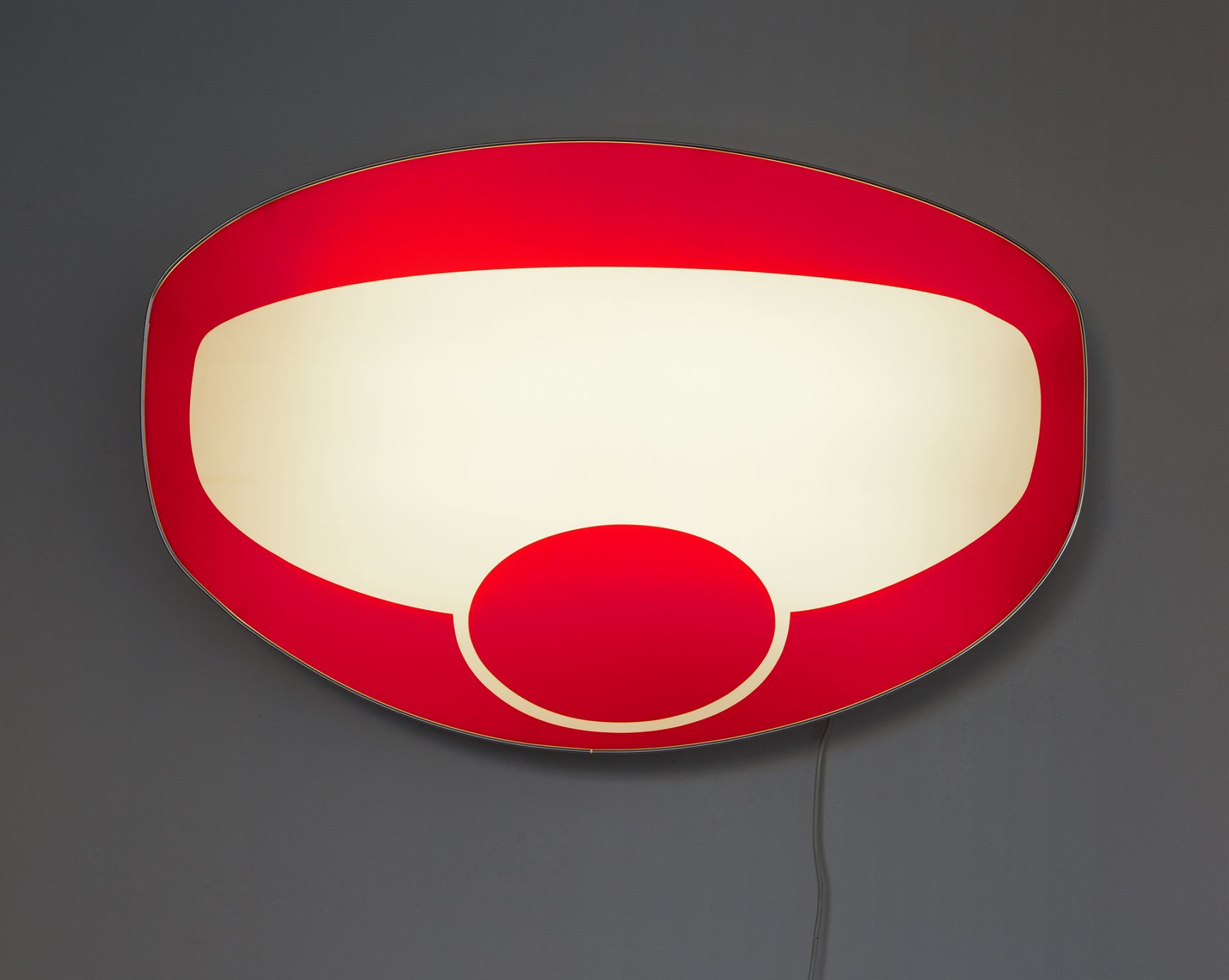Daniel Pflumm Untitled (Oetker), 1999 Lightbox 31 x 42 x 6 inches (78.7 x 106.7 x 15.2 cm)
