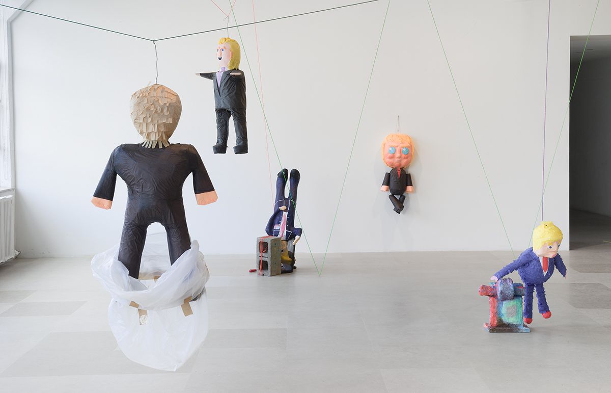 Rachel Harrison, Installation view, More News: A Situation, Greene Naftali, New York, 2016