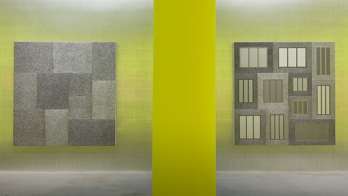 Peter Halley, Installation view, Greene Naftali, New York, 2017