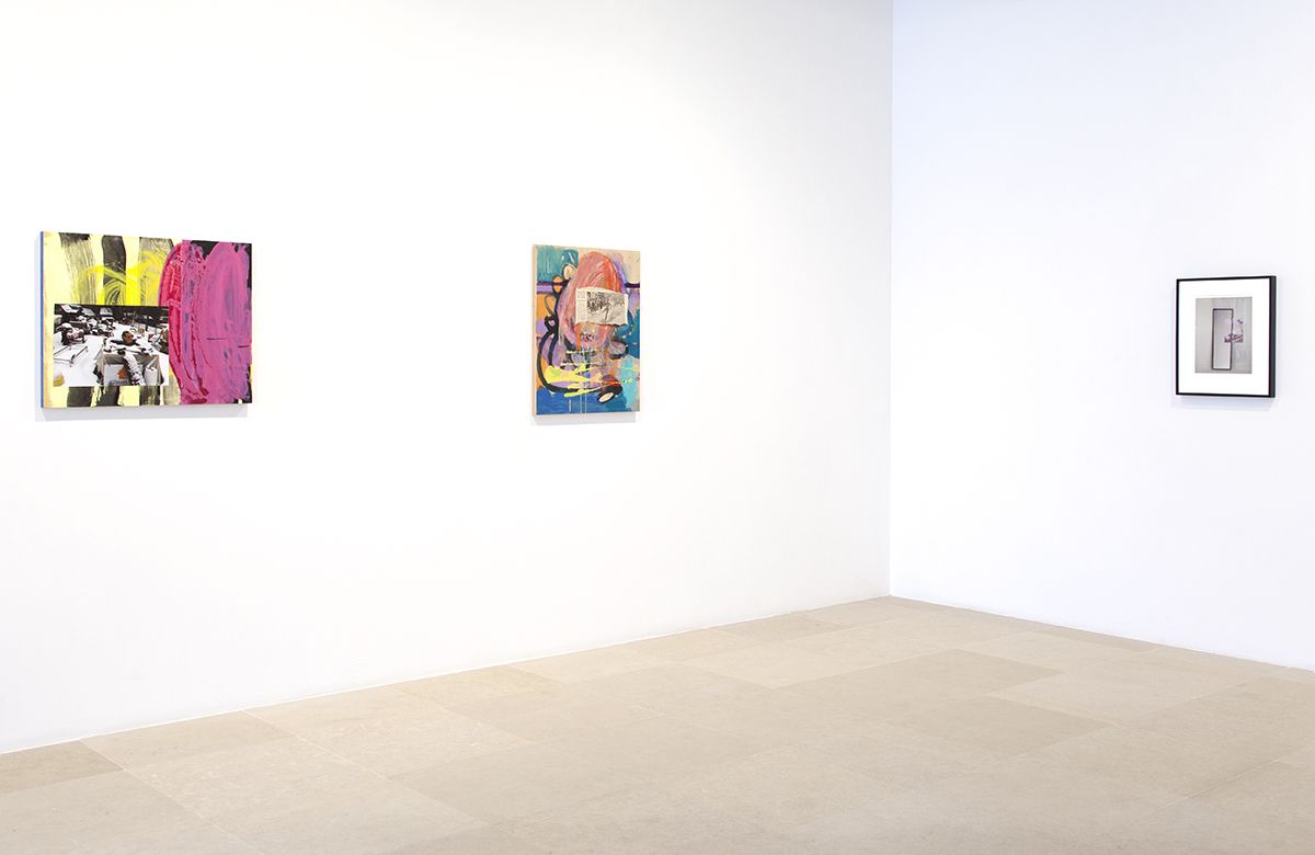 Installation view, Greene Naftali, New York, 2014