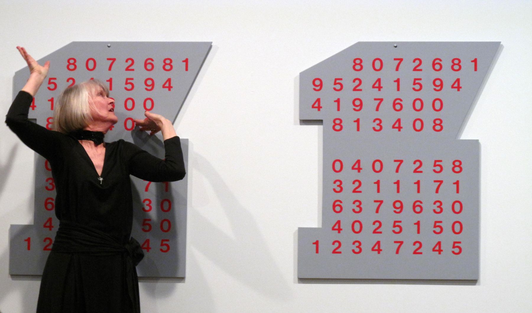 Performance view, Greene Naftali, New York, February 4th, 2009