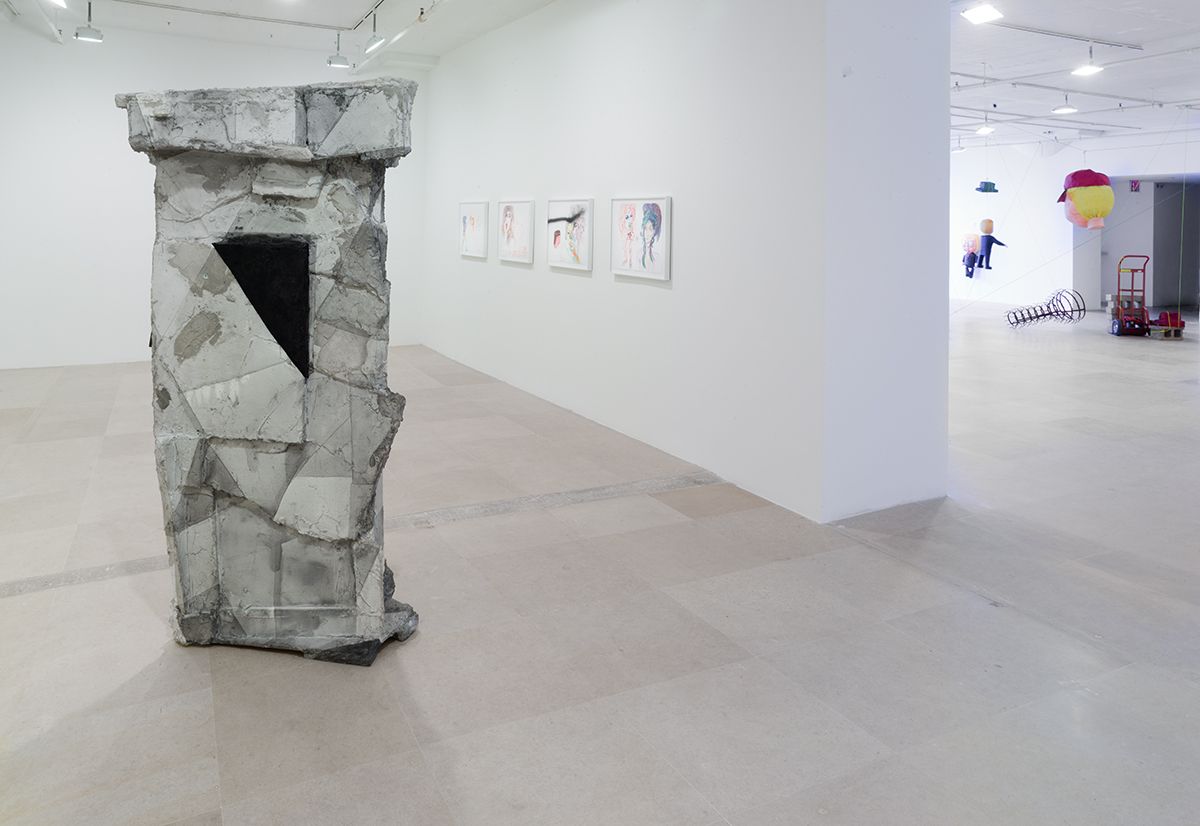 Rachel Harrison, Installation view, More News: A Situation, Greene Naftali, New York, 2016
