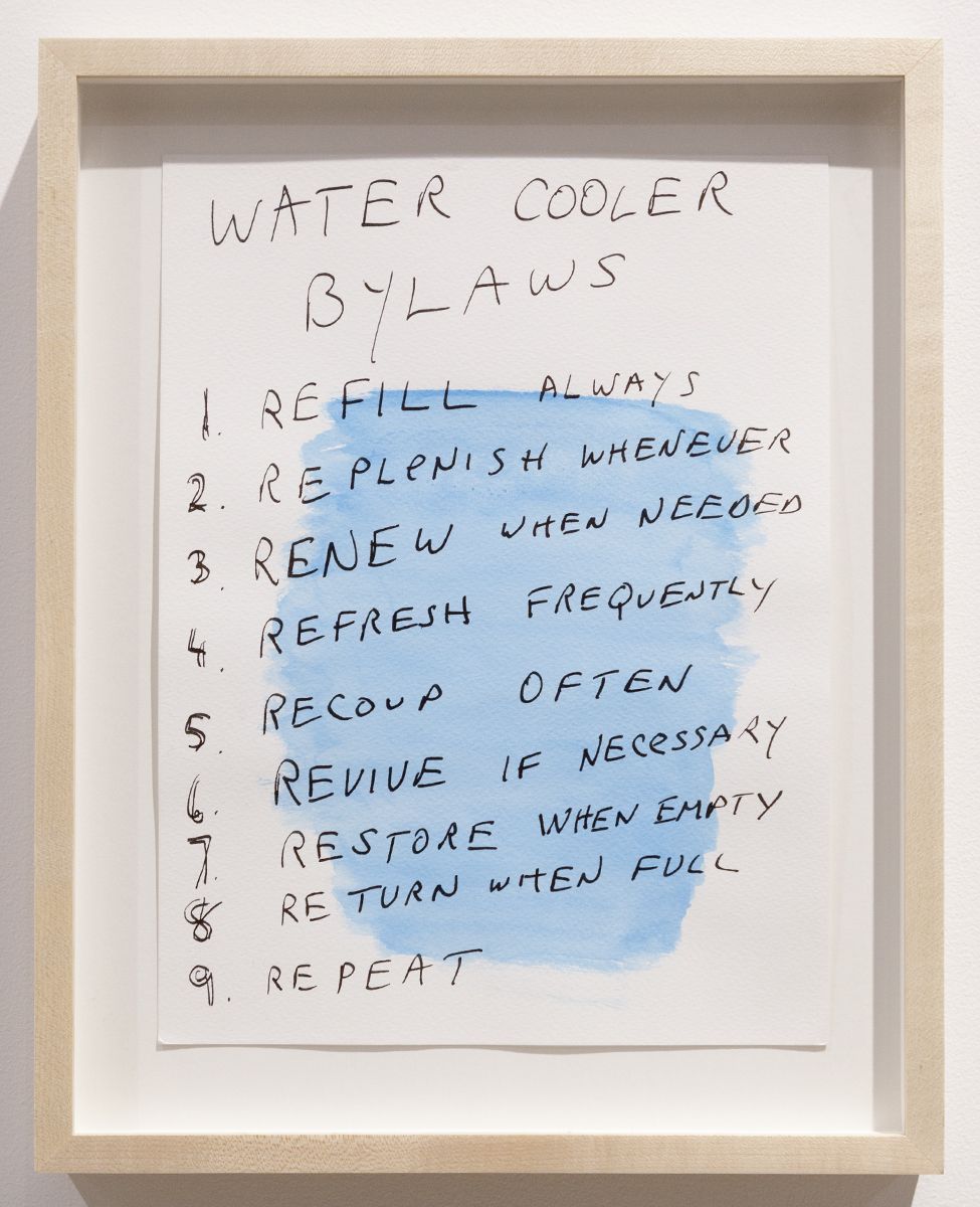 Water Cooler Bylaws, 2015