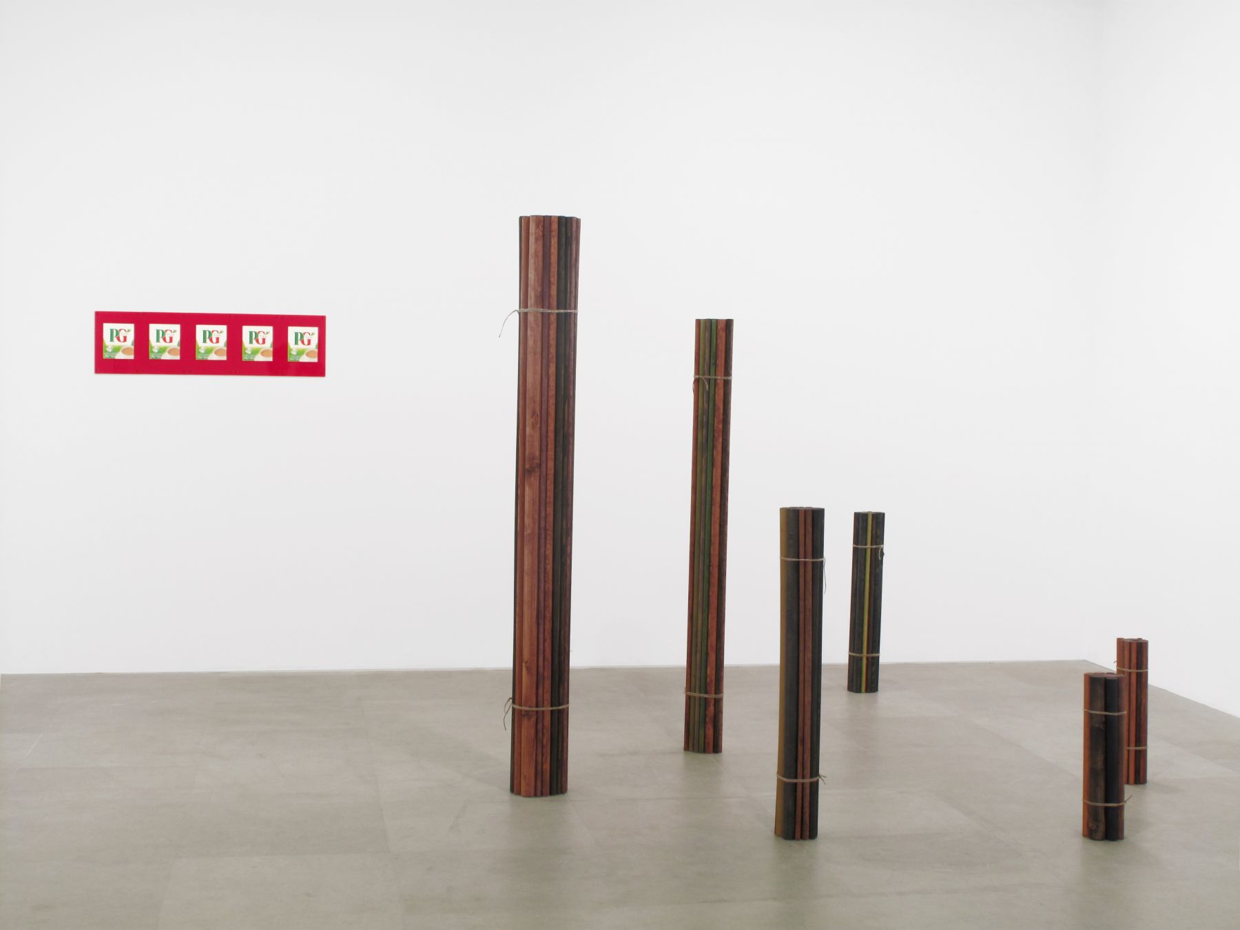 Installation view, Constitution, Greene Naftali, New York, 2009