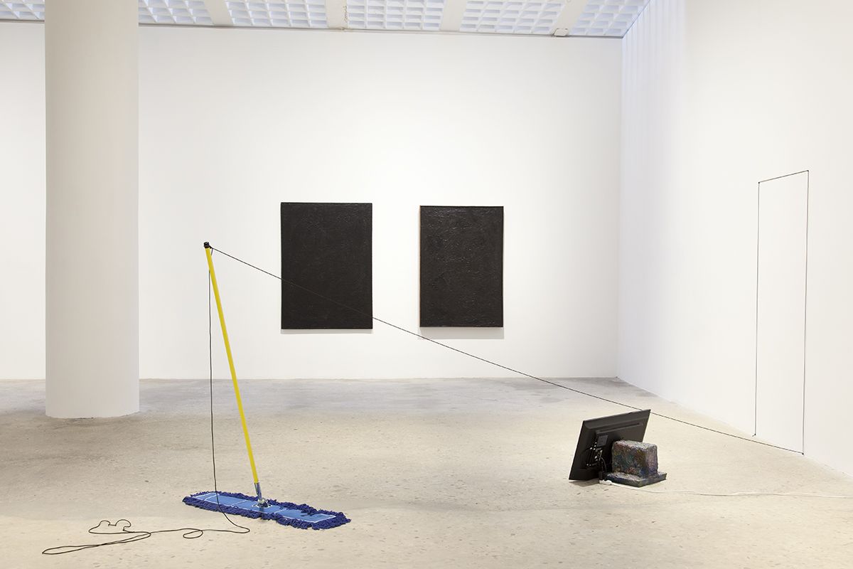 Installation view, Walking Point, Greene Naftali, New York, 2018