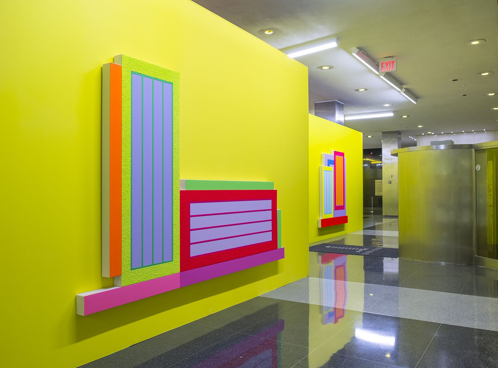Installation view, New York, New Yorkâ, Lever House, New York, 2018