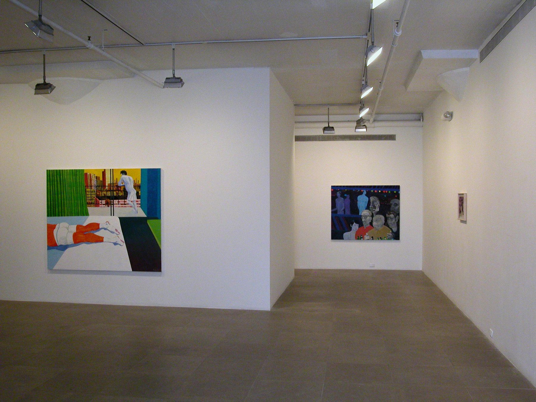 Installation view, Greene Naftali, New York, 2006