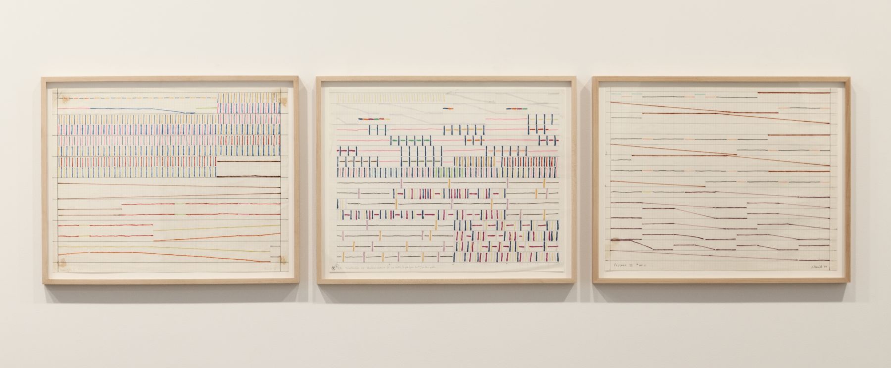 Paul Sharits, Installation view, Greene Naftali, New York, 2011