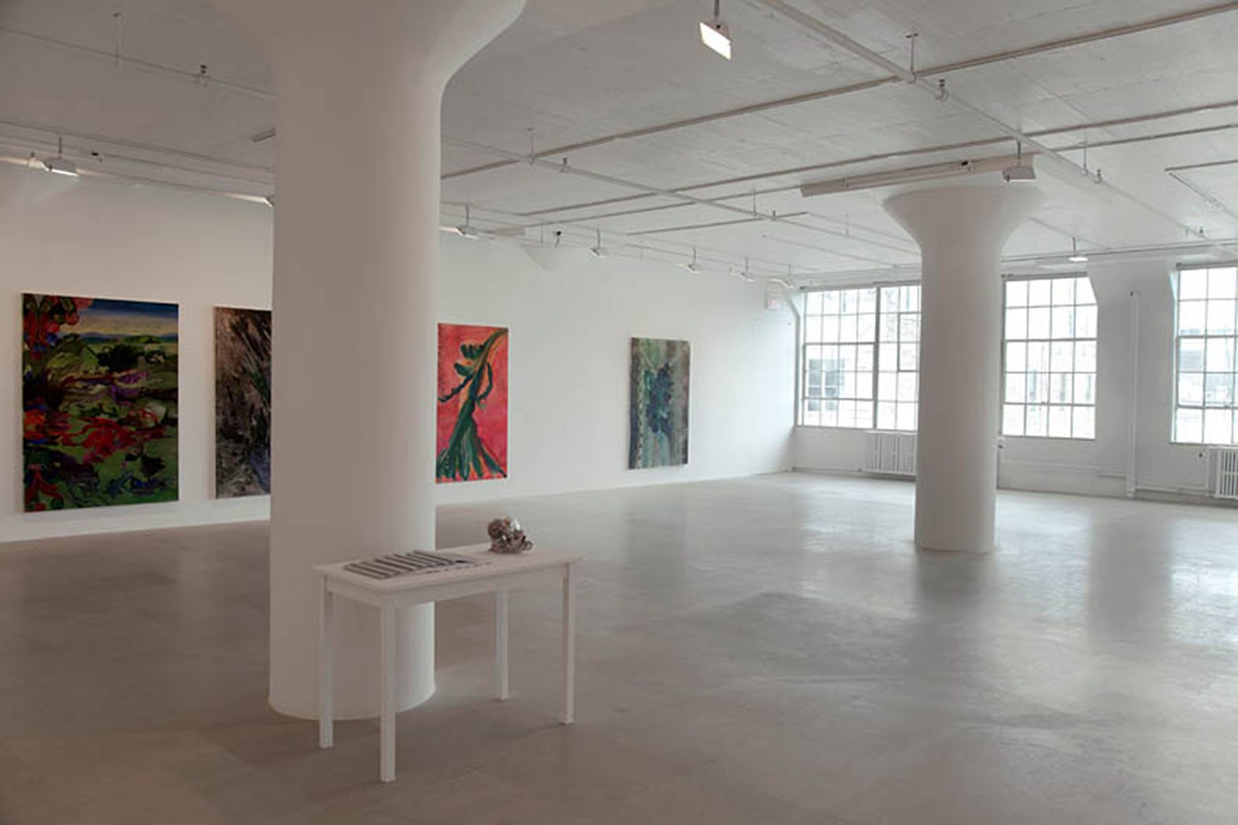 Installation view, Greene Naftali, New York, 2011