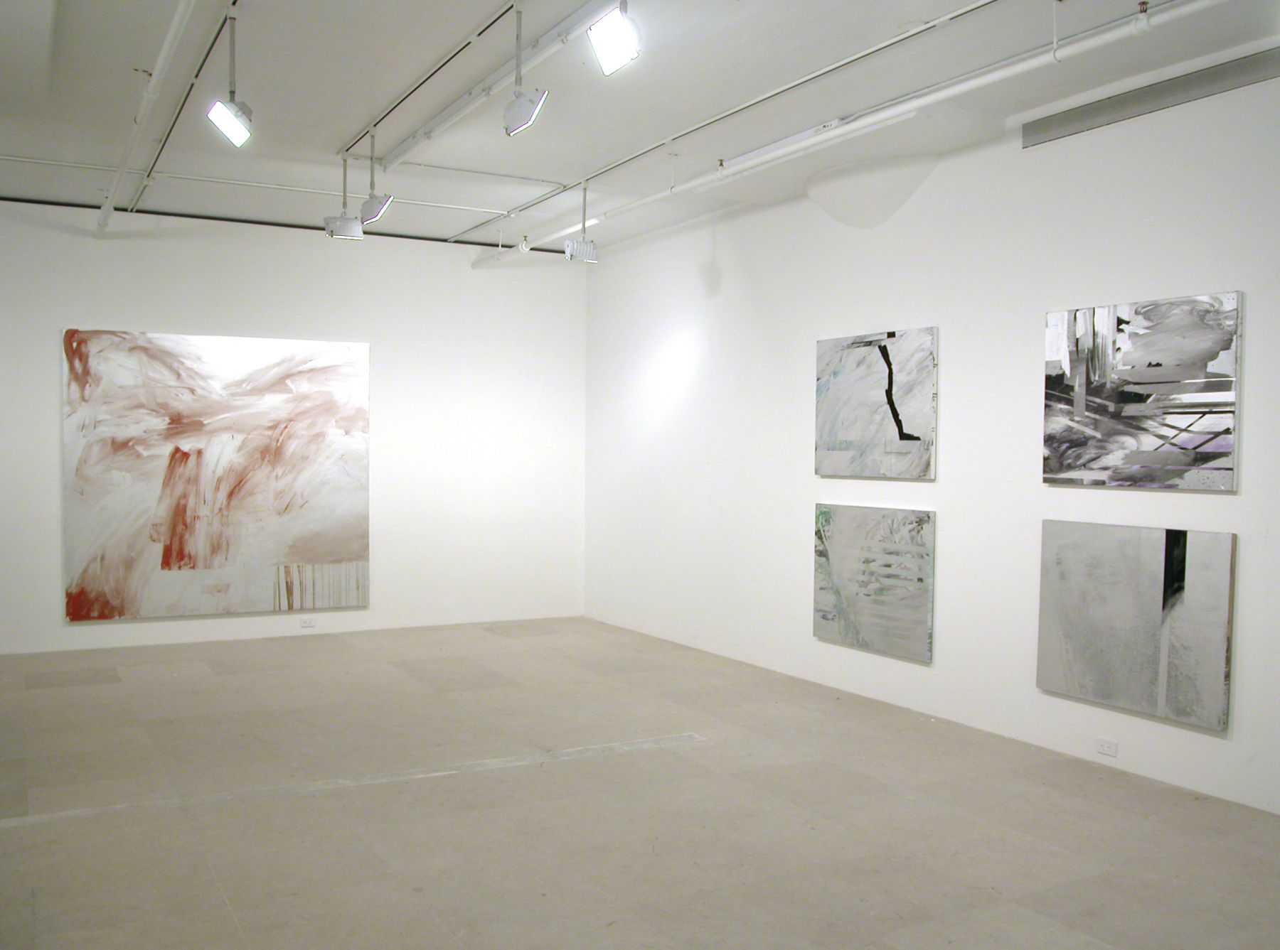 Installation view, Past Out, Greene Naftali, New York, 2006