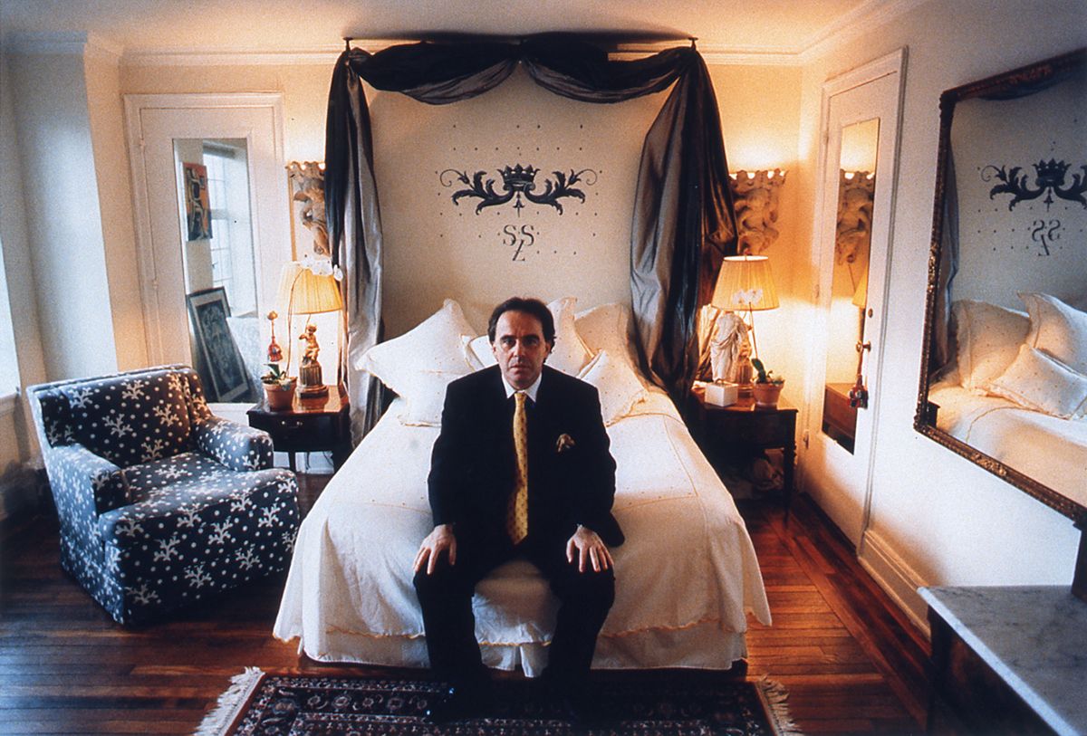 Daniela Rossell, Untitled (Estilliano and Couch), 1997, cibachrome, 11 x 16 inches, edition of 5