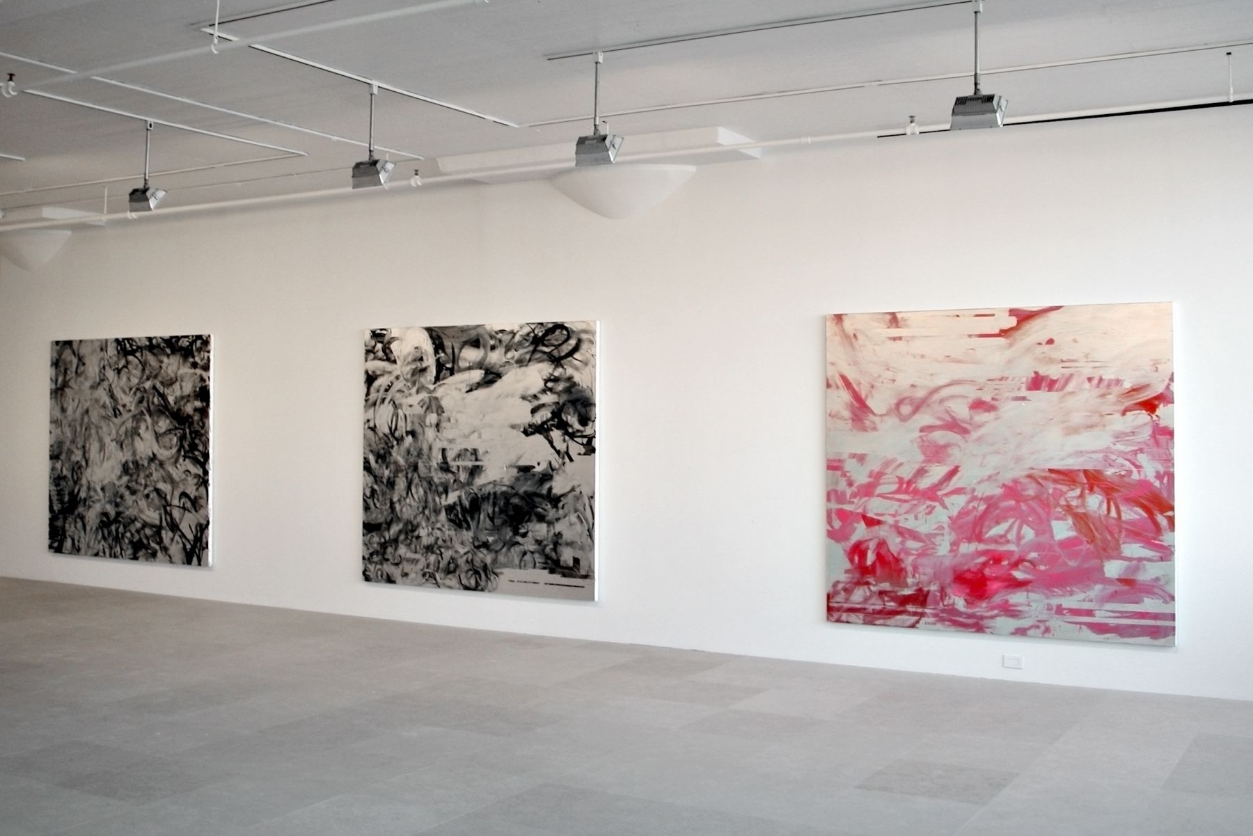 Installation view, Past Out, Greene Naftali, New York, 2006