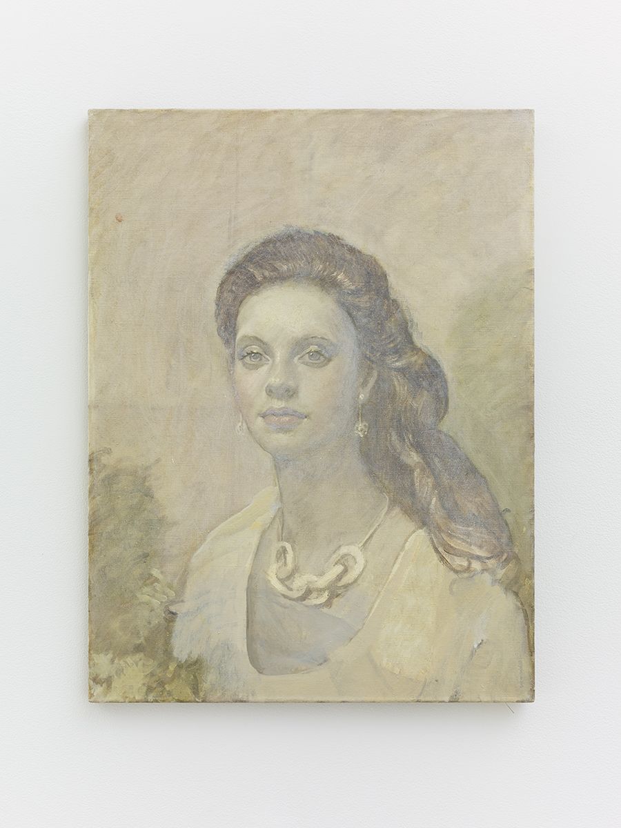 In Flight Advertisement, 2013, Oil on linen