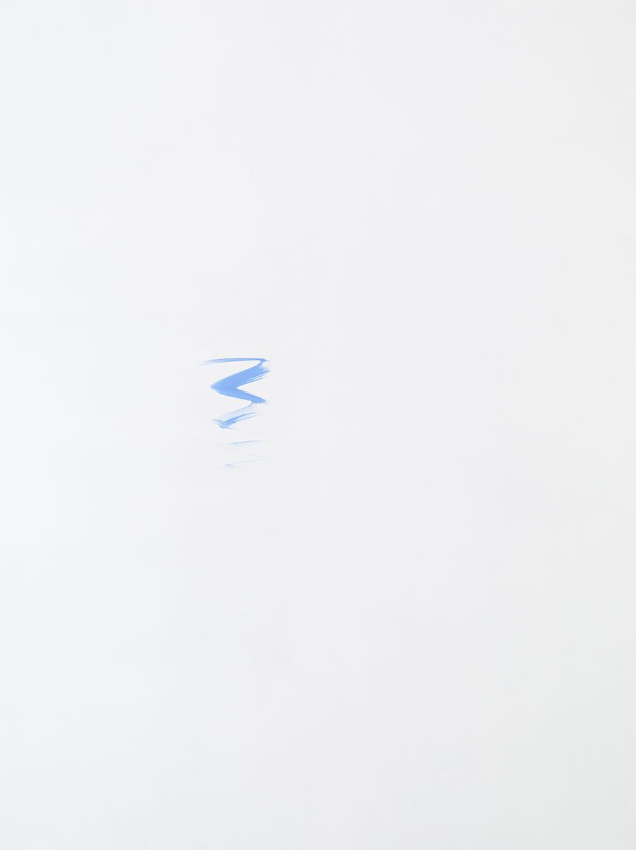Michael Krebber MK.297, 2015 Acrylic on canvas 78 3/4 x 59 1/8 inches (200 x 150.2 cm)