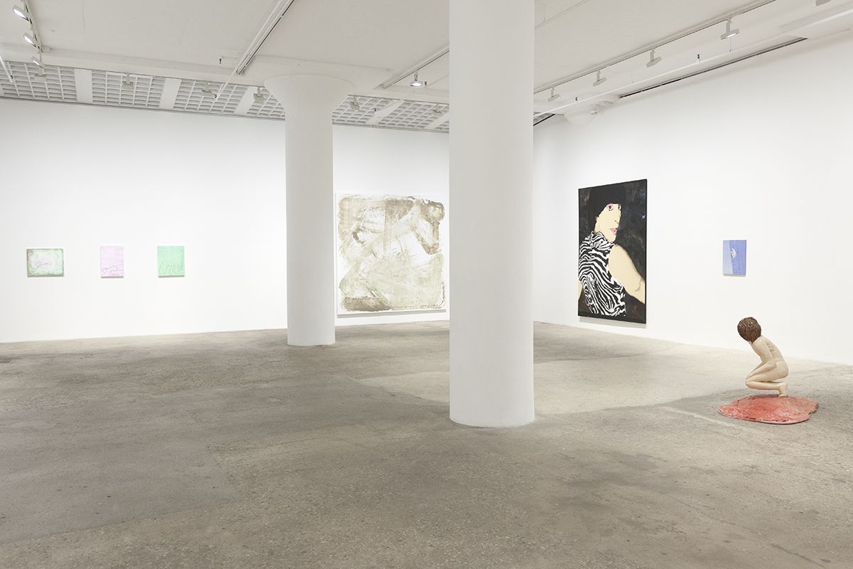 Installation view, Infected Foot, Greene Naftali, 2017