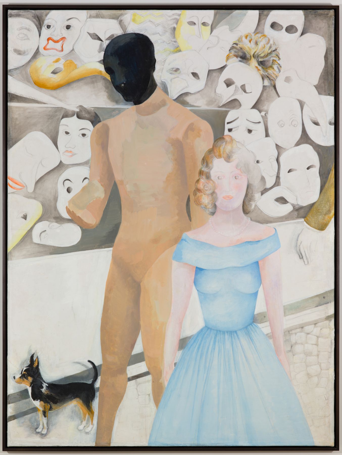 Katharina Wulff Untitled, 2010 Oil and charcoal on canvas 63 x 47 3/8 inches 160 x 120 cm