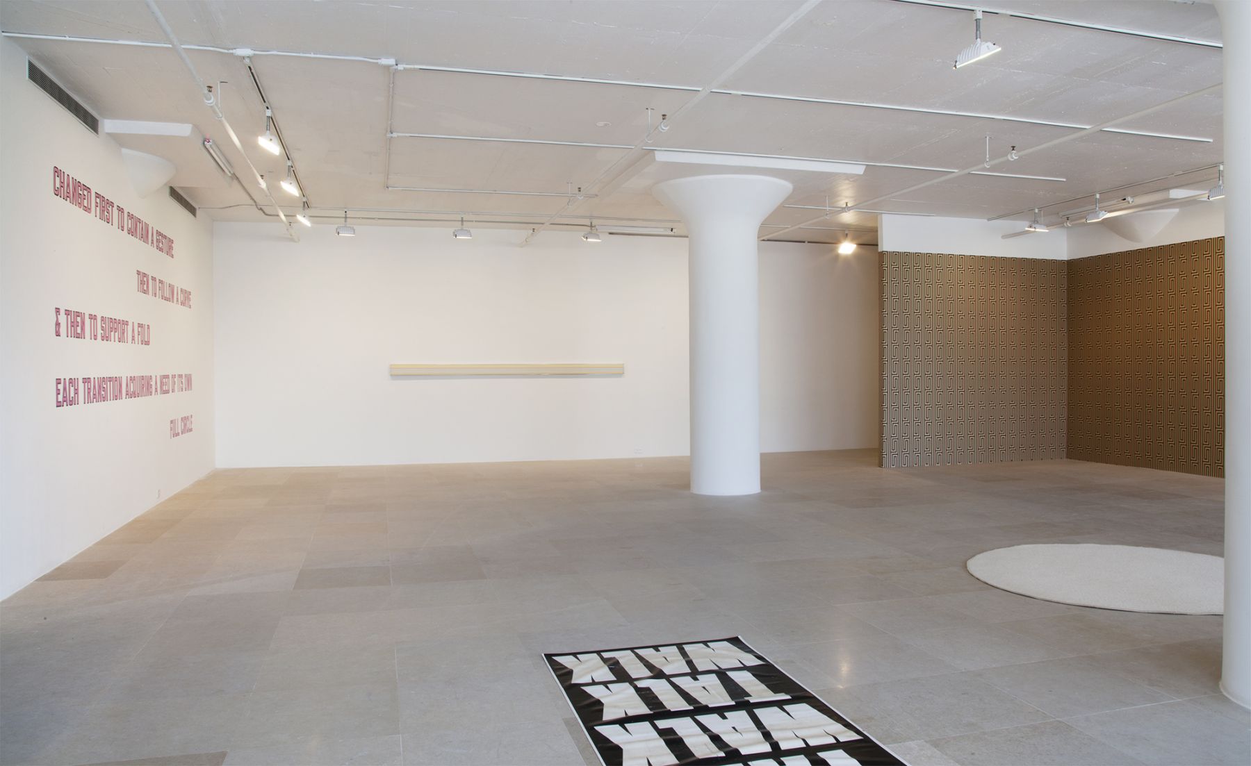 Installation view, Filmschönheit, Greene Naftali, New York, 2011