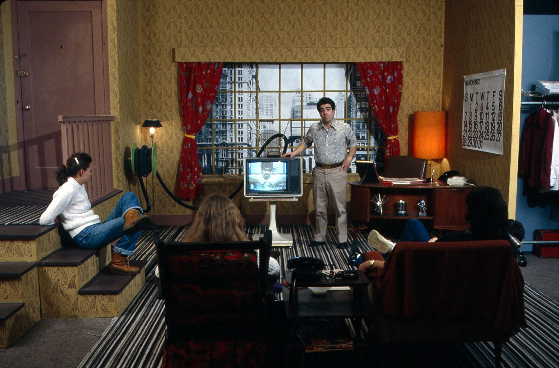 Installation view, Mike's House, Whitney Museum of American Art, New York, 1982