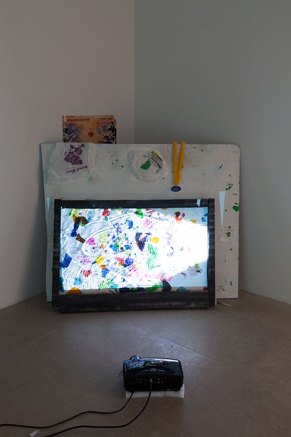 Trisha Baga Installation View Freak Out Greene Naftali New York 2013