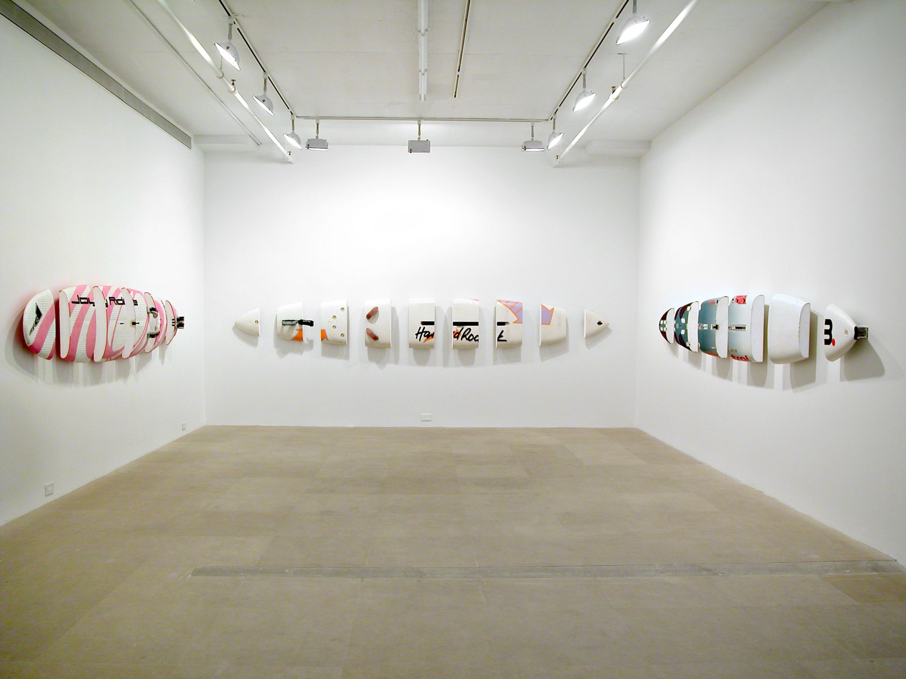 Michael Krebber, Installation view, Greene Naftali, New York, 2008