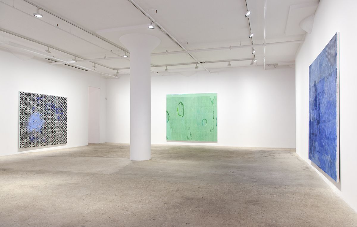 Jacqueline Humphries, Installation view, Greene Naftali, New York, 2015