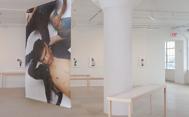 Bernadette Corporation, installation view, The Complete Poem, Greene Naftali, New York, 2009