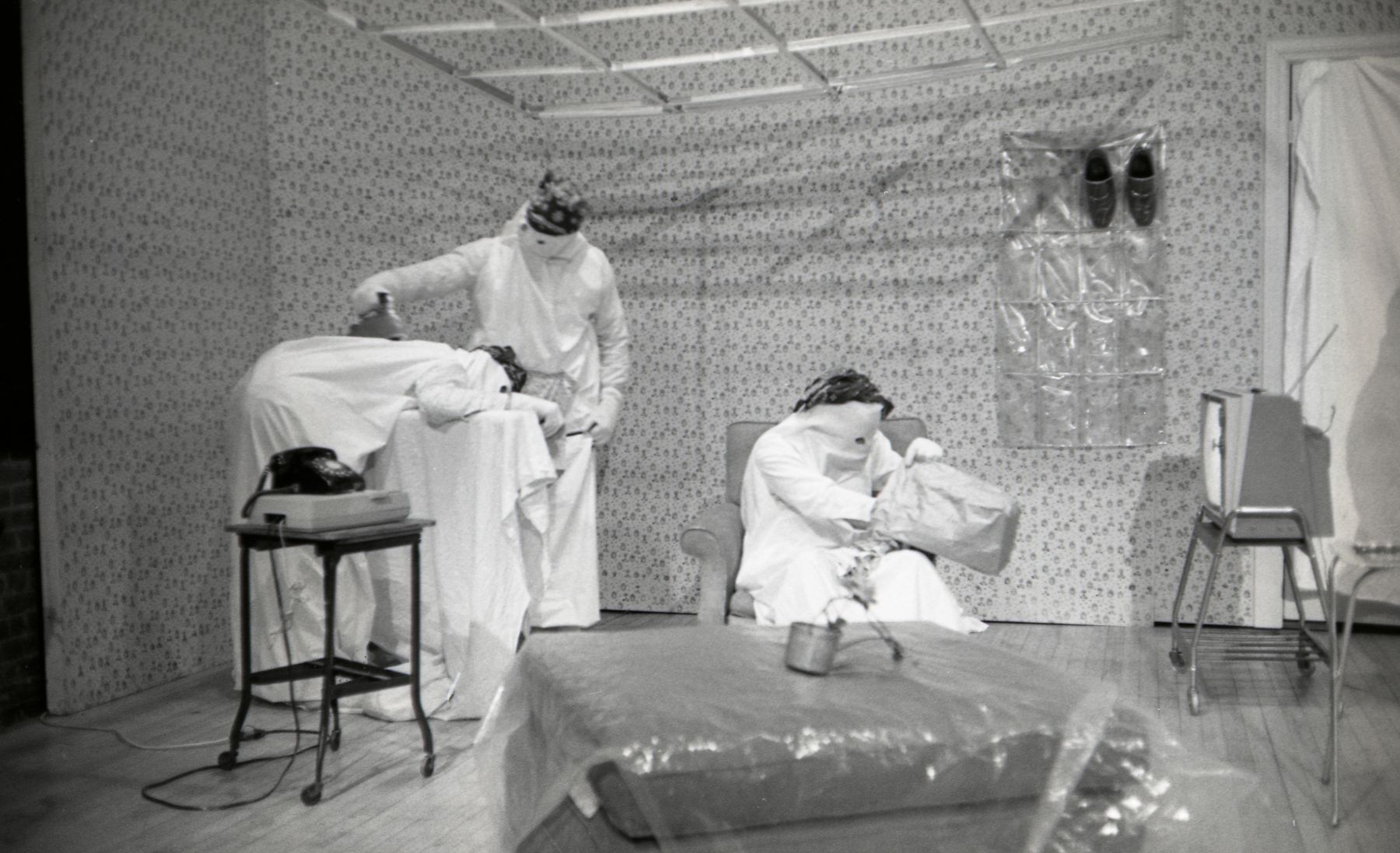 Michael Smith, Secret Horror, 1980 Performance view, Collective for Living Cinema, New York, 1980
