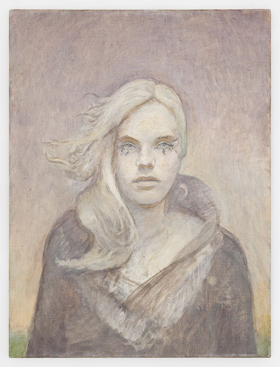 Michael Fullerton Some Advert (Conde Nast), 2015 Oil on linen 24 x 18 inches (61 x 45.7 cm)