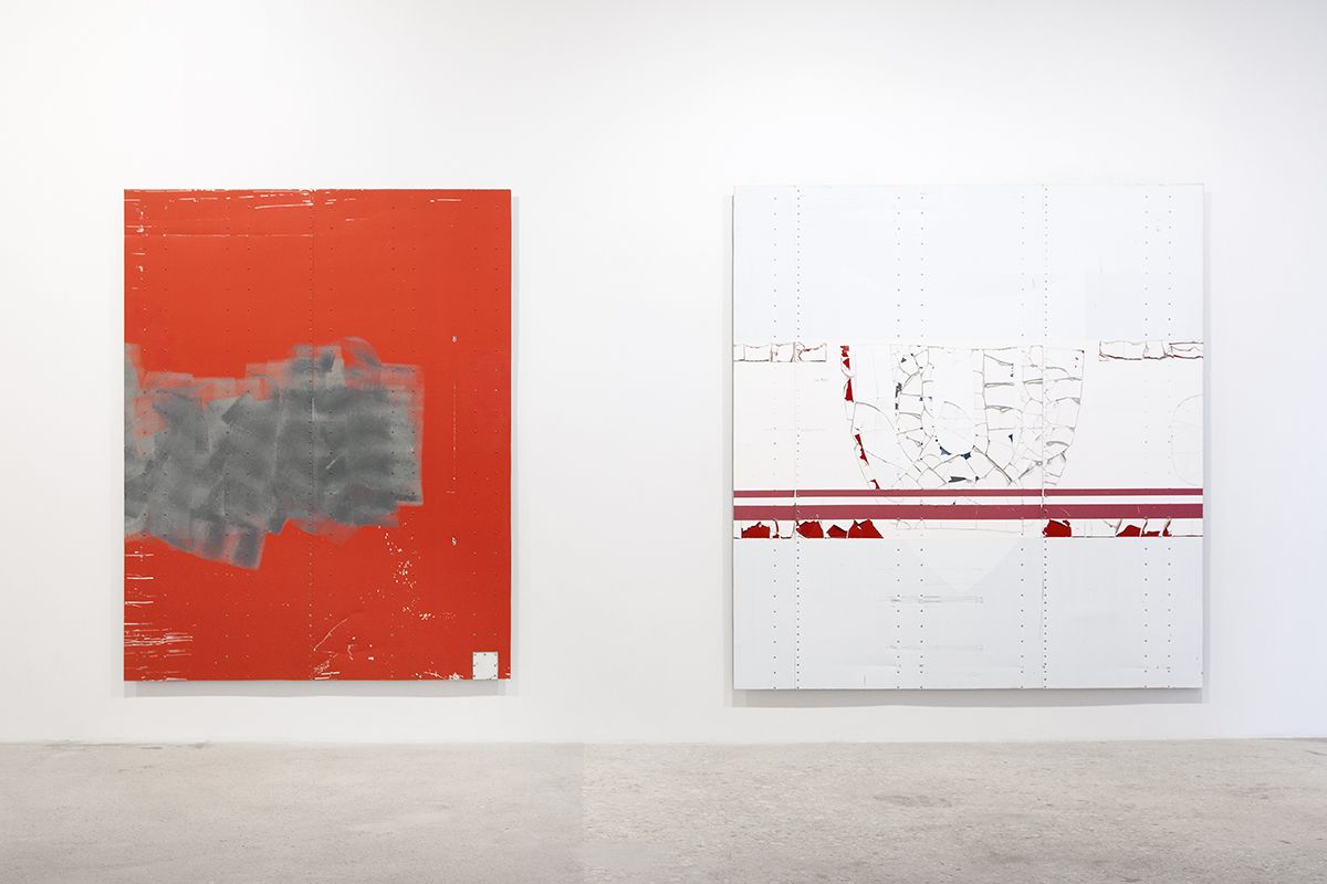 Installation view, Greene Naftali, New York, 2014