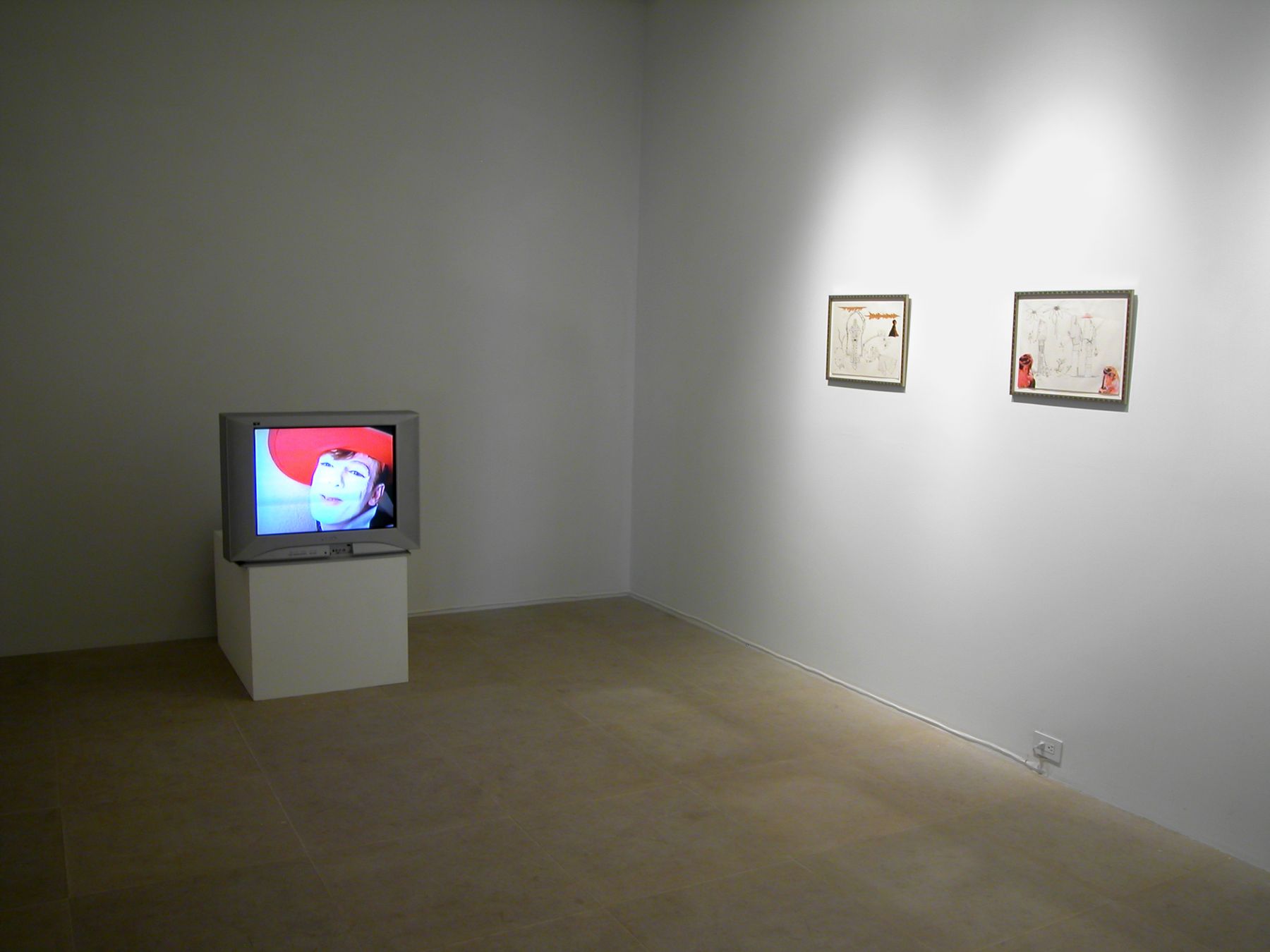 Installation view, Genesis I'm Sorry, Greene Naftali, New York, 2007