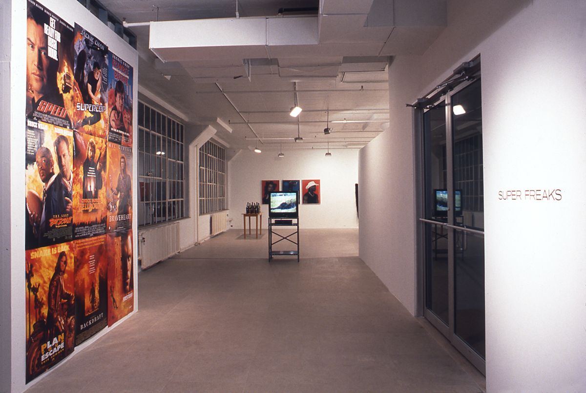 Installation view, Super Freaks Part I: Trash, Greene Naftali, New York, 1998