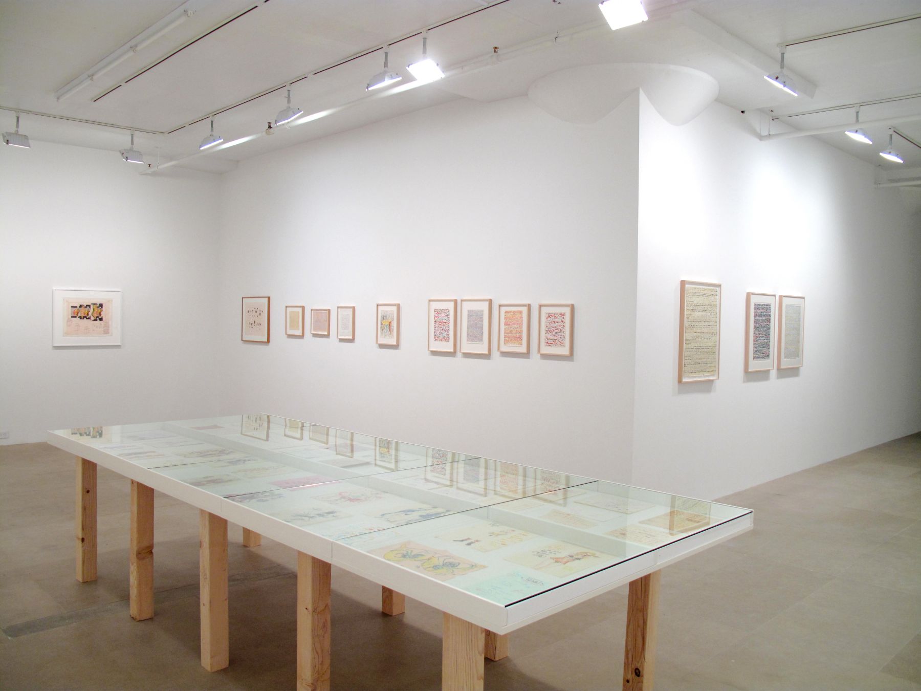 Paul Sharits, Installation view, Greene Naftali, New York, 2009